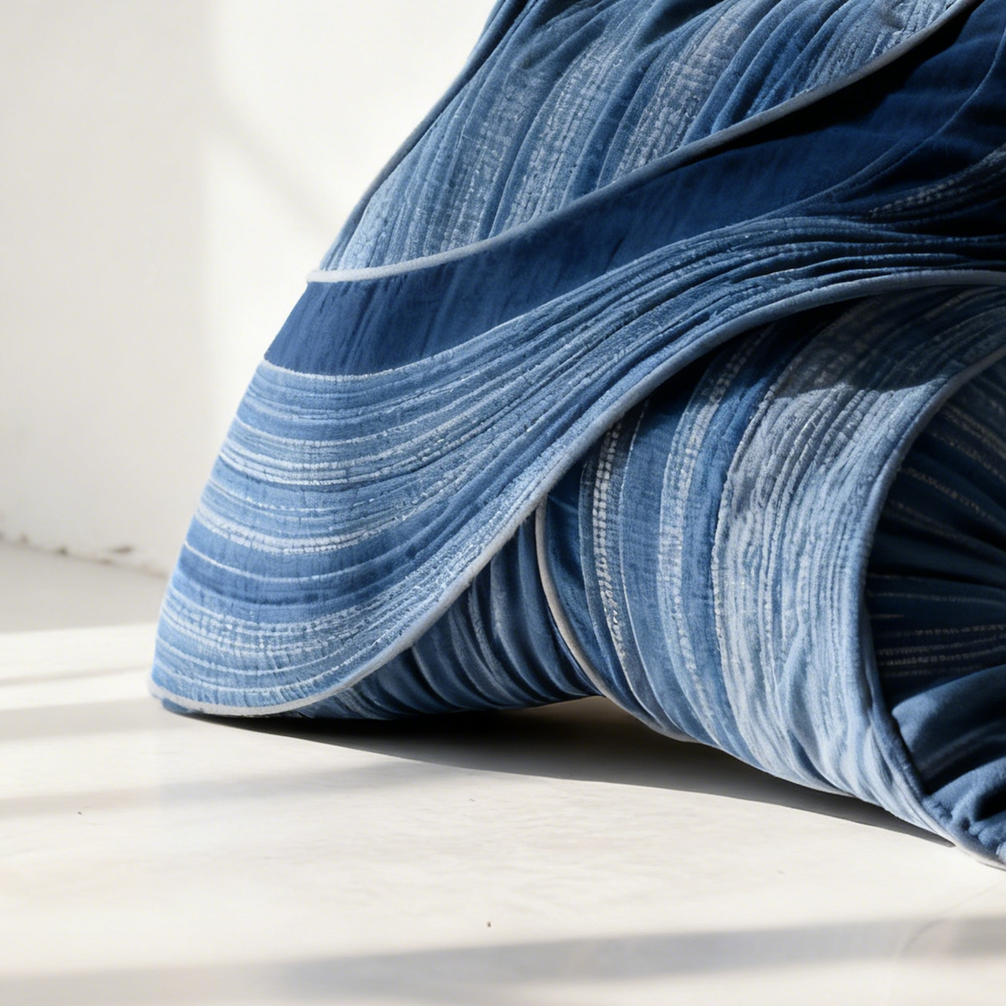 Pamut hullám mintás párna szett (4 db)