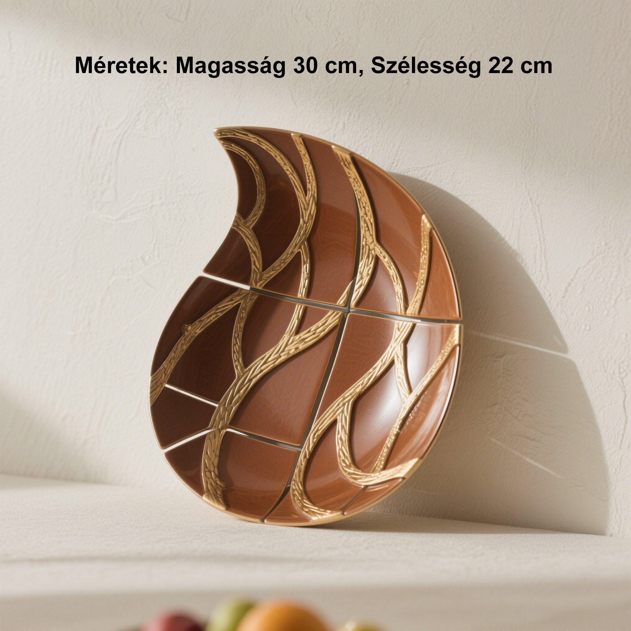 Dekoratív kerámia tálak őszi hangulattal