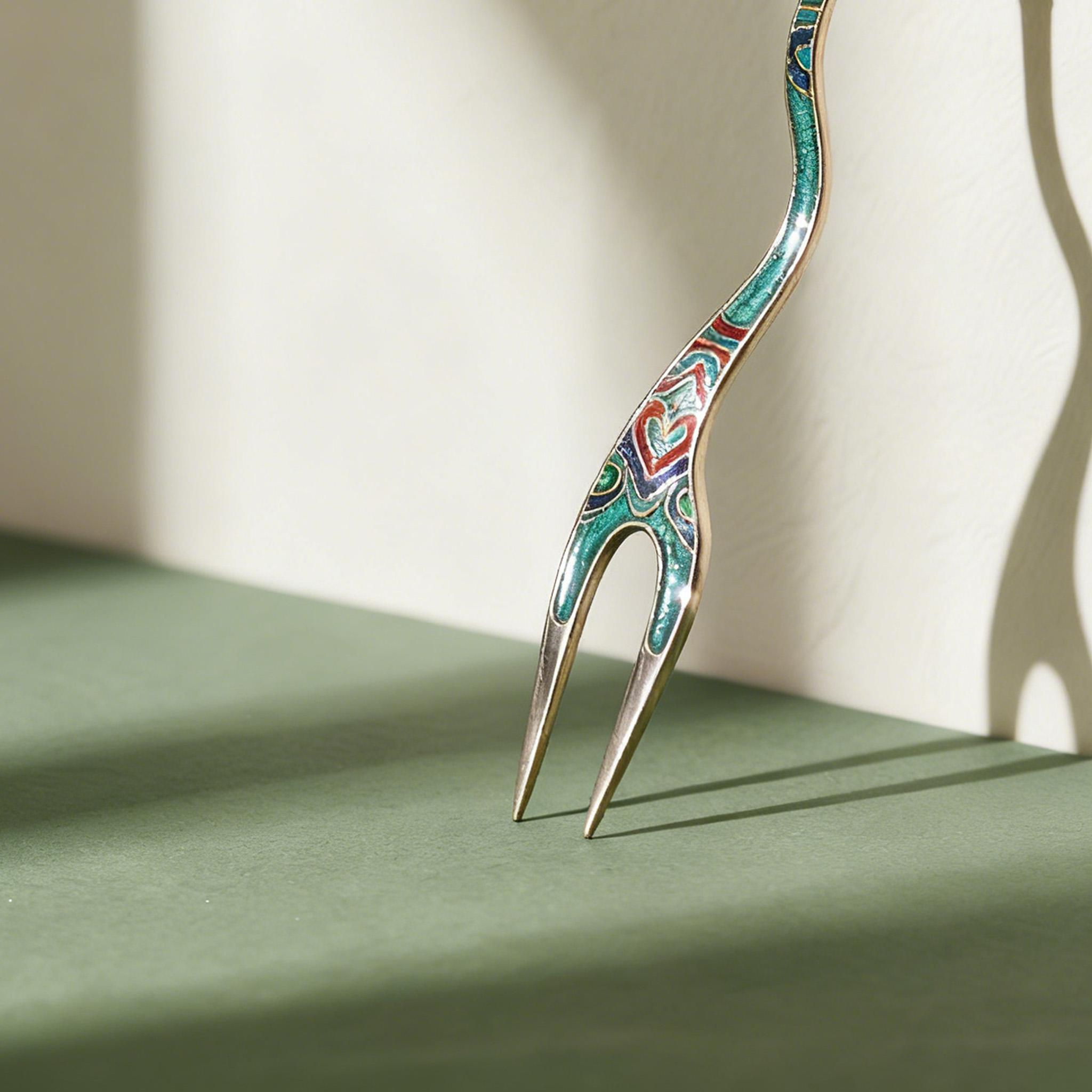 Réz evővilla mini készlet (15 darab)