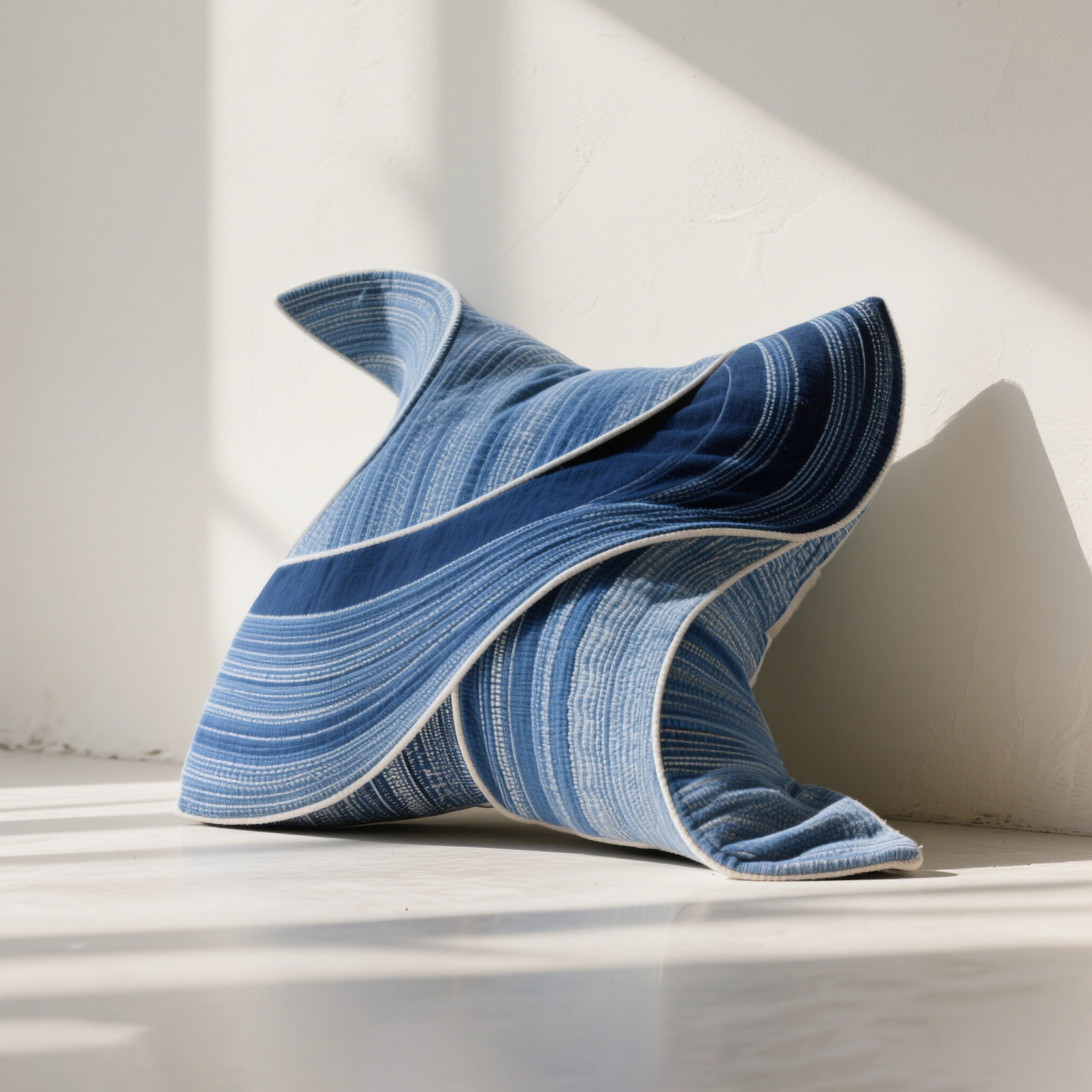 Pamut hullám mintás párna szett (4 db)