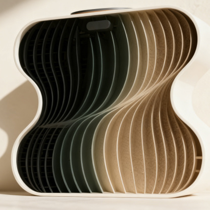 Hullámos hőlégfúvó gép