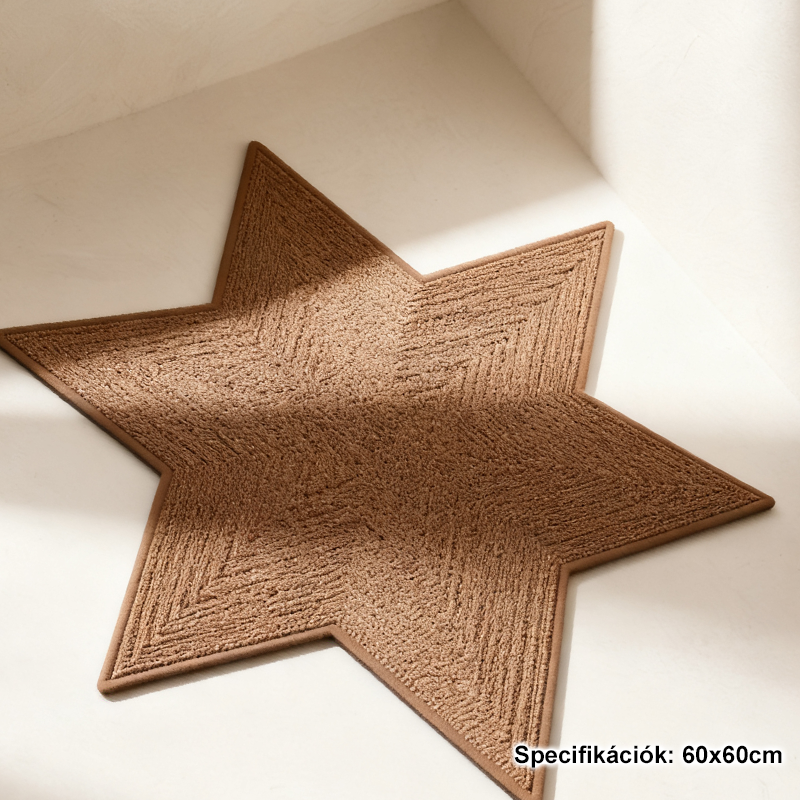 Szabálytalan, csúszásmentes fürdőszobai padlószőnyegek