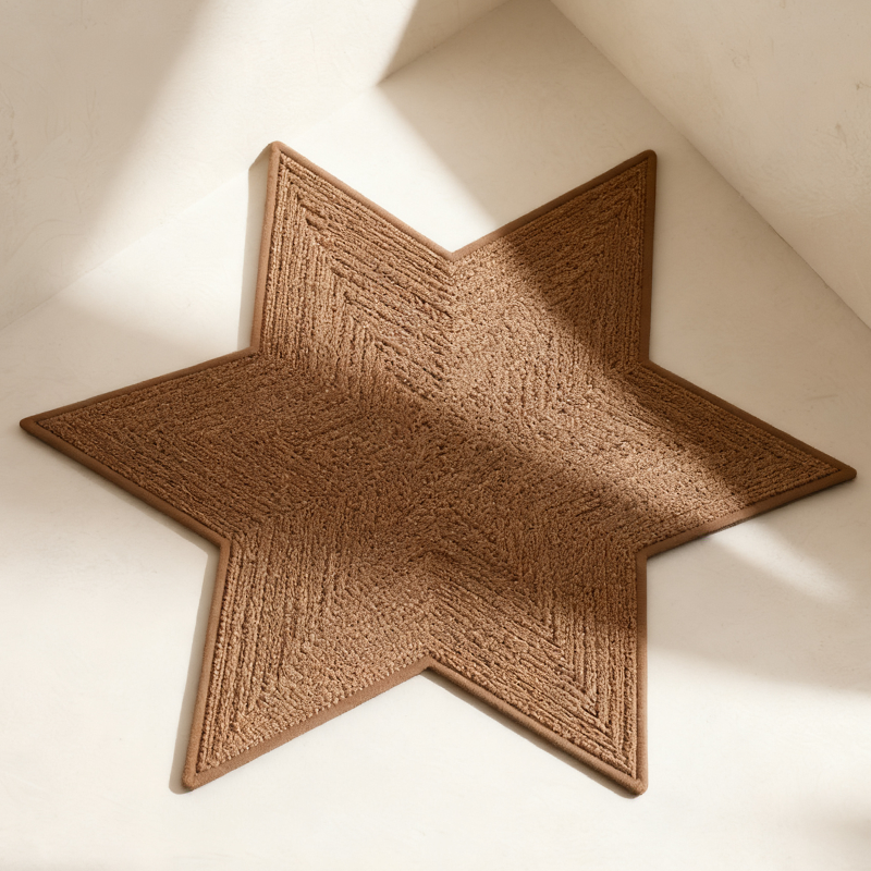 Szabálytalan, csúszásmentes fürdőszobai padlószőnyegek