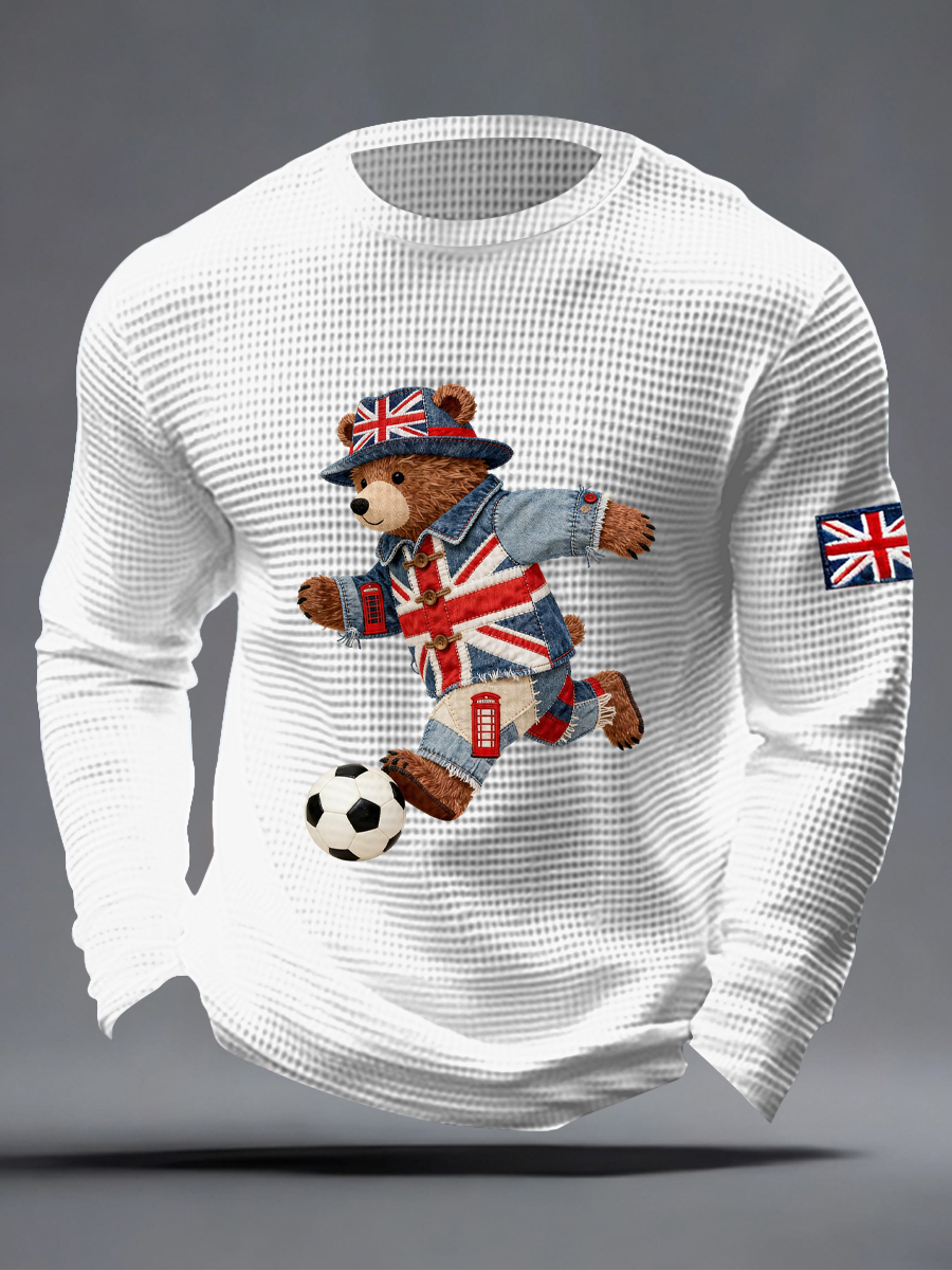 Men's British Style Waffle Top