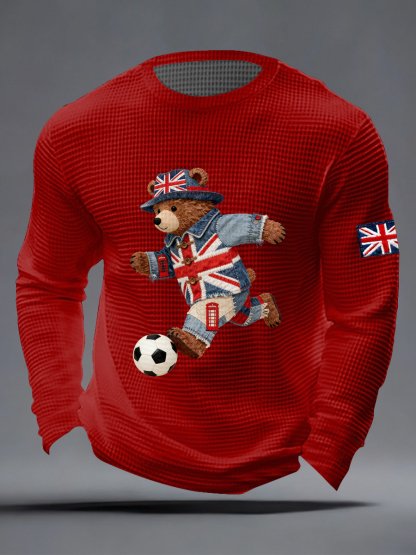 Men's British Style Waffle Top