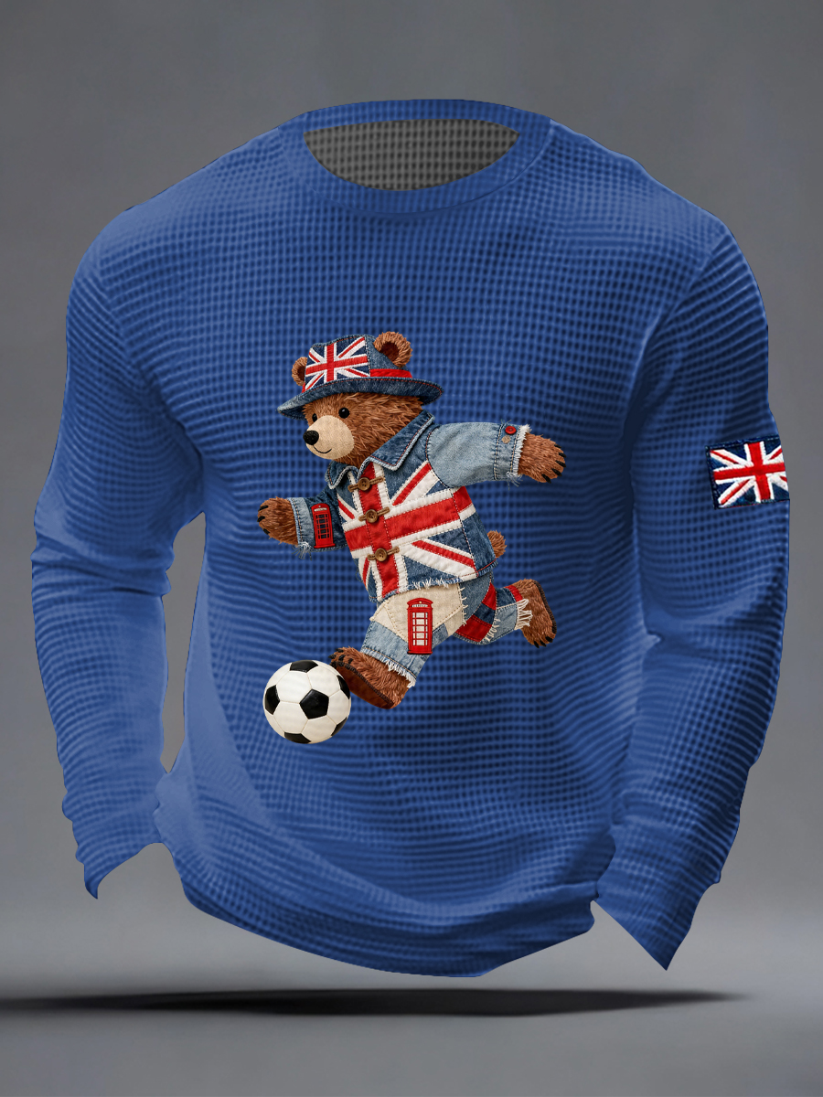Men's British Style Waffle Top