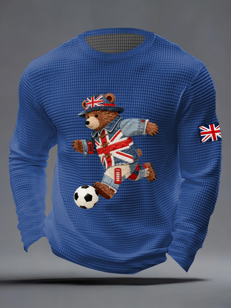 Men's British Style Waffle Top