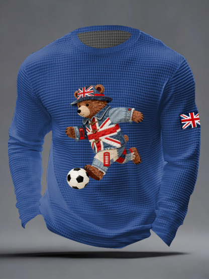 Men's British Style Waffle Top
