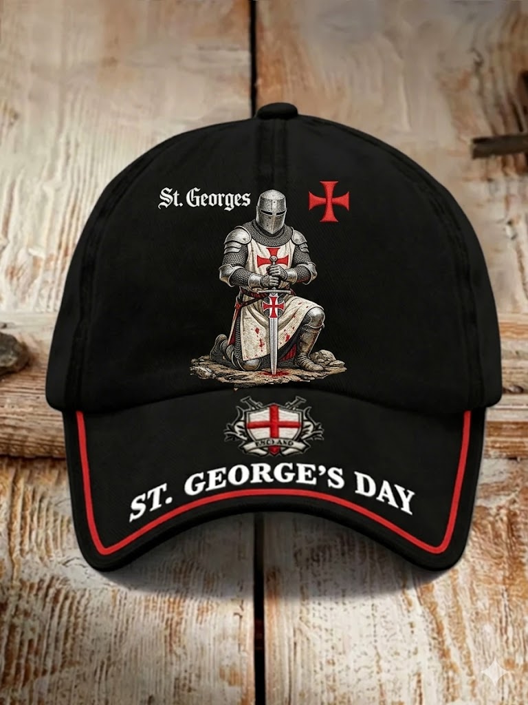 Retro St George's Day  Casual Hats
