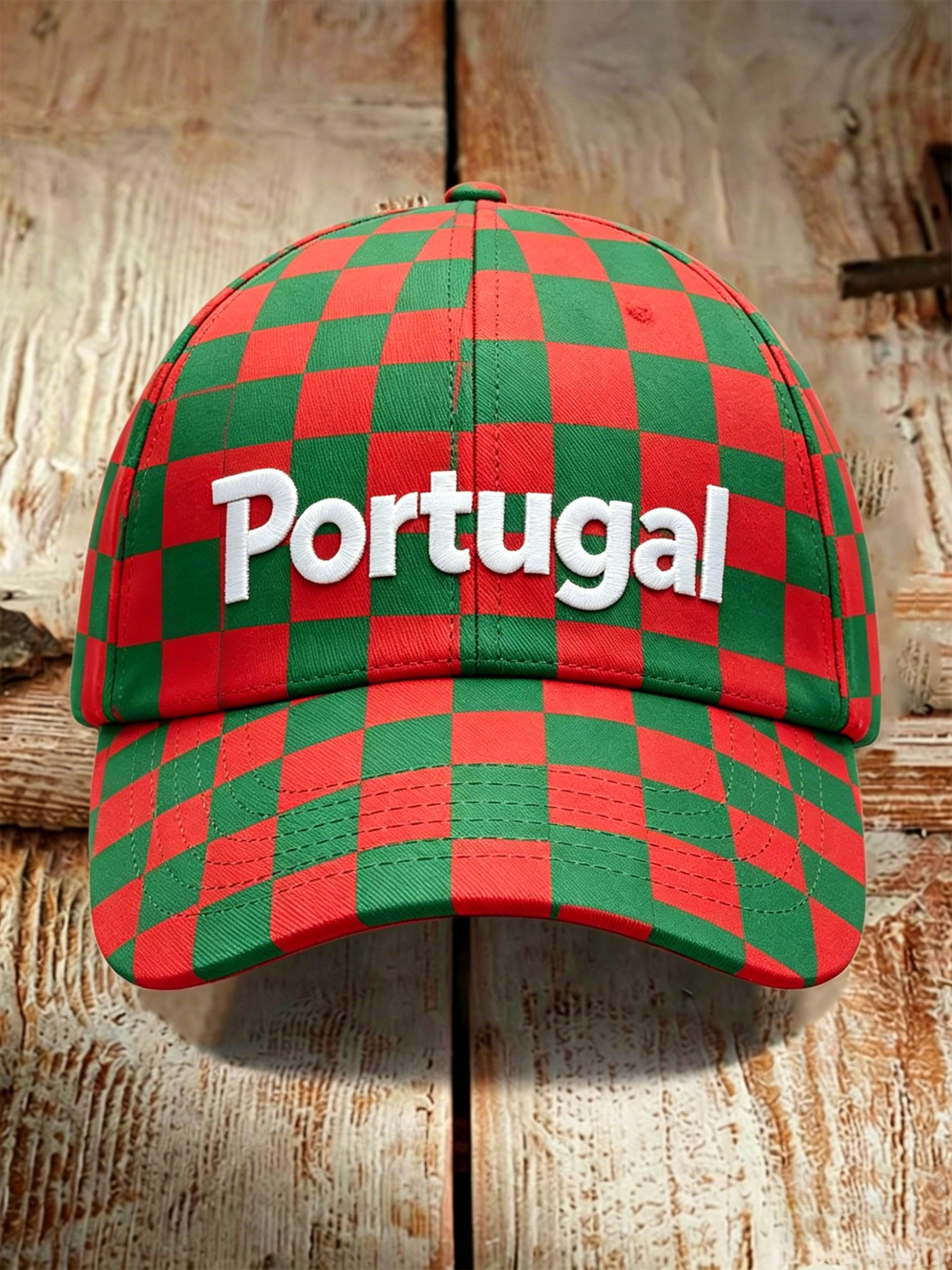 Unisex Portugal Football Match Cheering Art Print Hat 