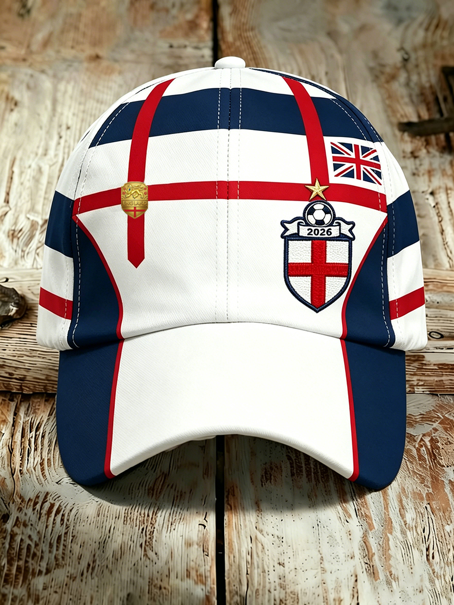 Unisex Retro English Football Casual Hat