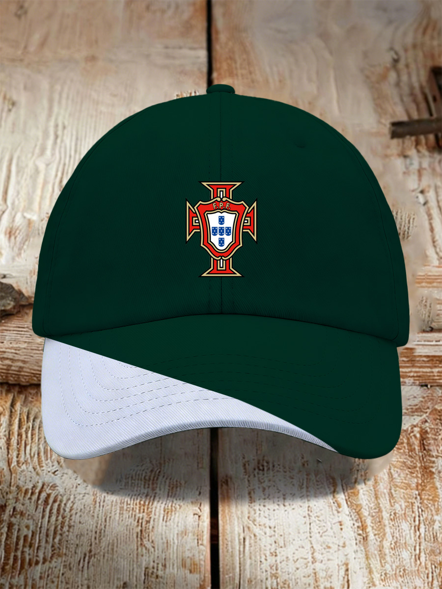 Unisex Portugal Football Match Cheering Art Print Hat 