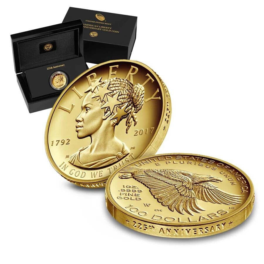 American Liberty One Ounce 225th Anniversary Gold Coin