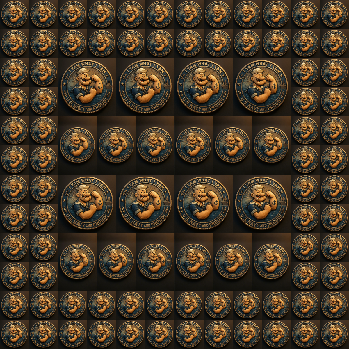 U.S. Navy Commemorative Coin – Anchor of Freedom⚓