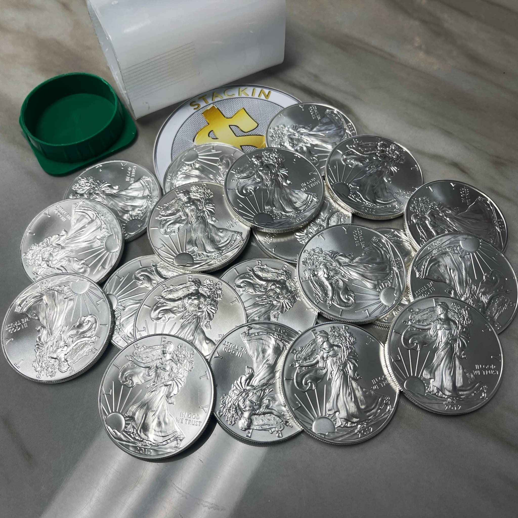 💥Last 10 sets!!️🔥1986 - 2025 American Silver Eagle Coin Complete Date Set NGC MS69 (41PCS)