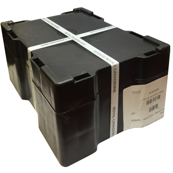 10 OZ SILVER ROYAL CANADIAN MINT BAR