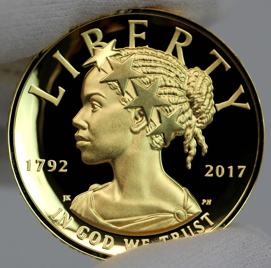 American Liberty One Ounce 225th Anniversary Gold Coin