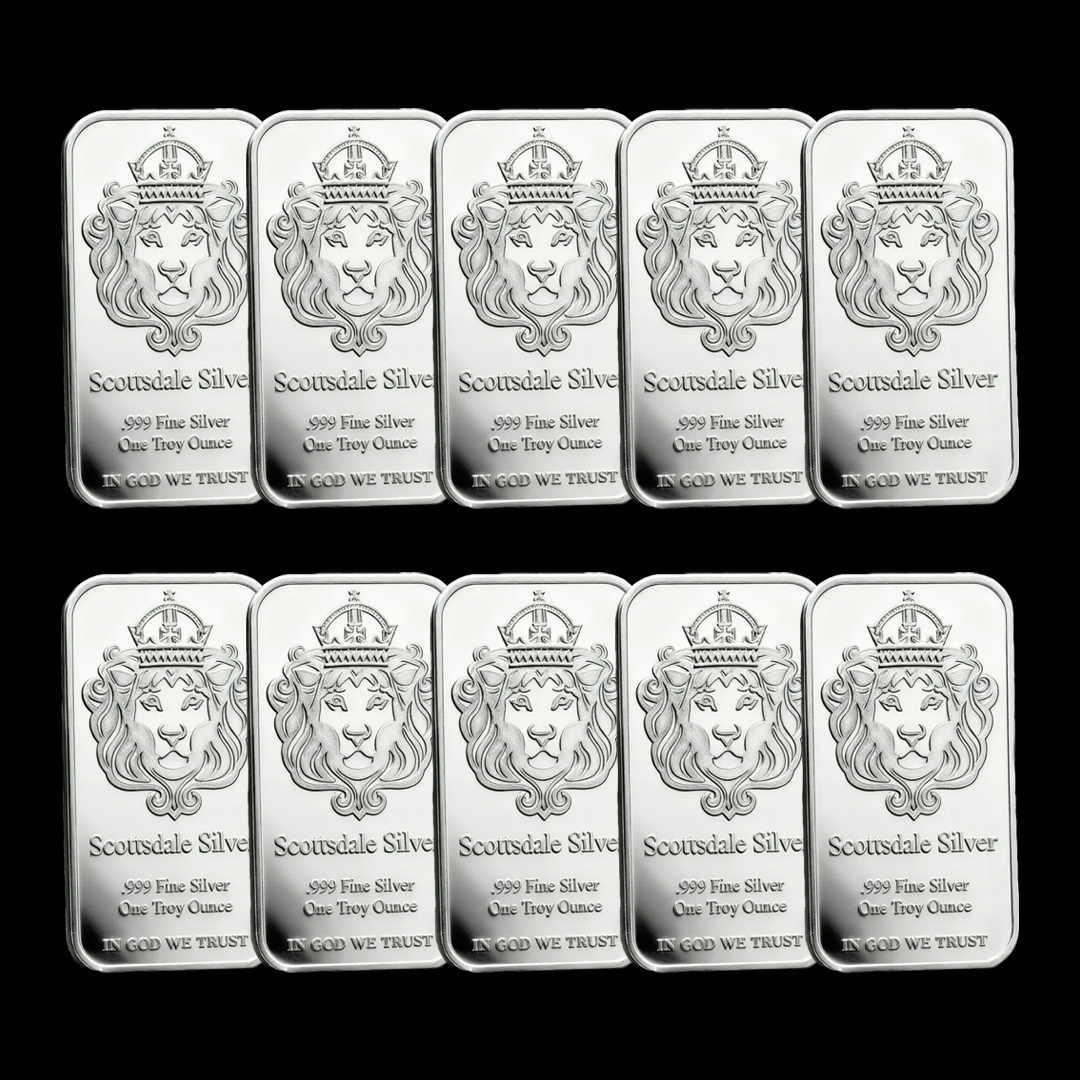 Scottsdale Silver 1 Troy oz .999 Fine Silver Bar