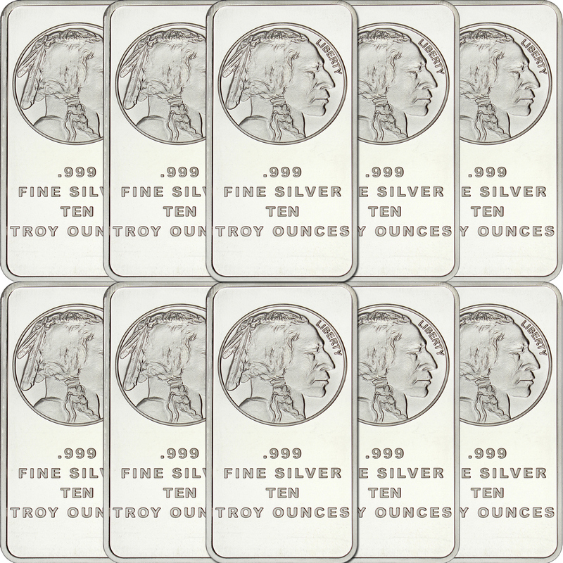 Last Day Flash Sale!🔥Buffalo Silver Bar | Silvertowne Mint 999 Silver Bar
