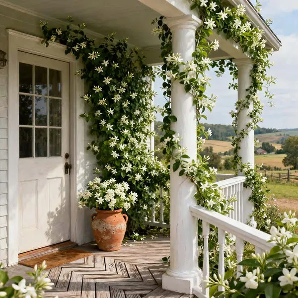 FrostCharm Jasmine Seeds – Winter Planting, Perennial Blooms & Fragrant Garden Elegance 🌸