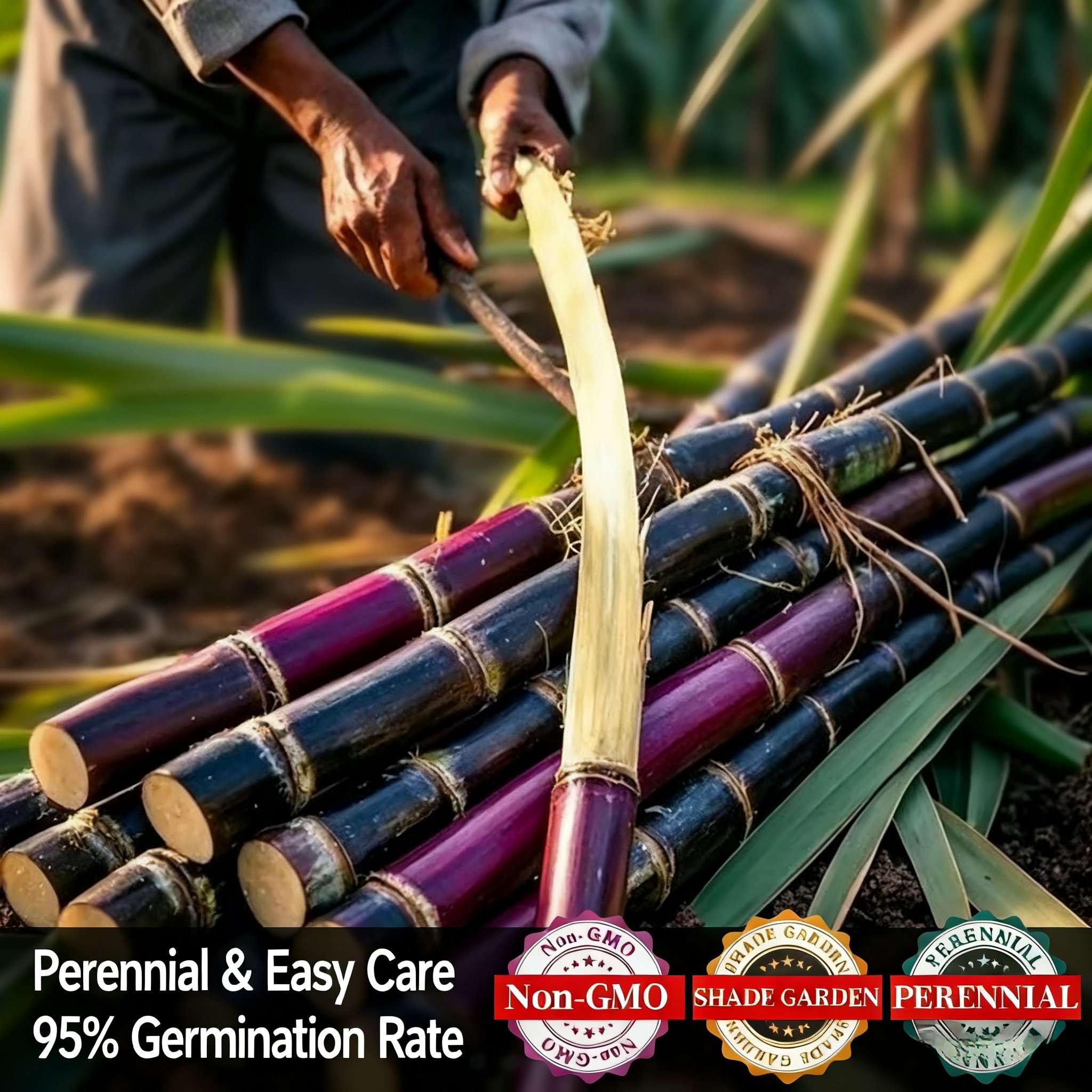 🔥Last day clearance🔥Premium Sugarcane Seeds 🍃Plant for Sweet & Bountiful Harvest