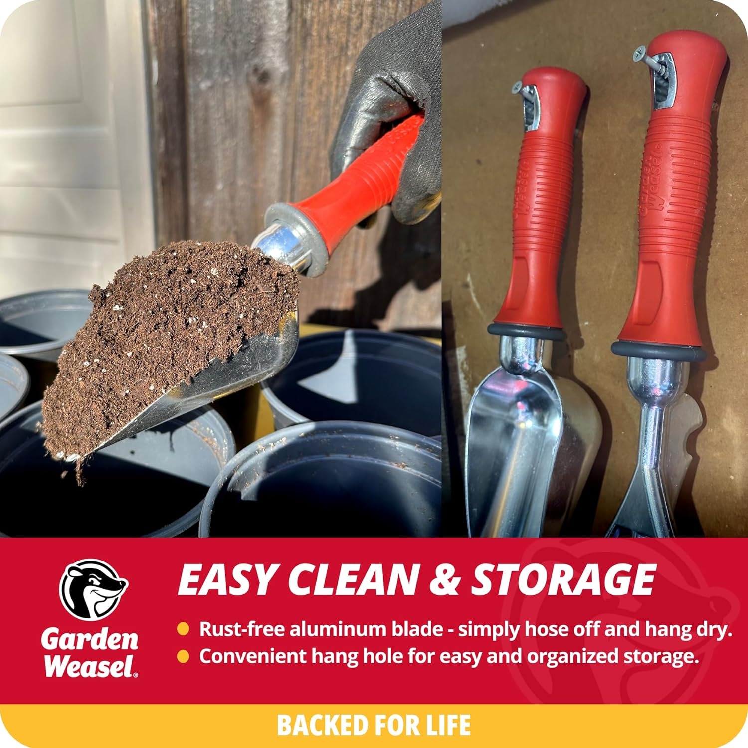 Garden Weasel Potting Scoop