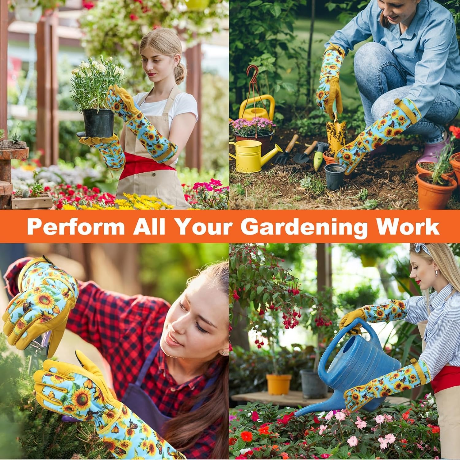 DLY Gardening Gloves for Women