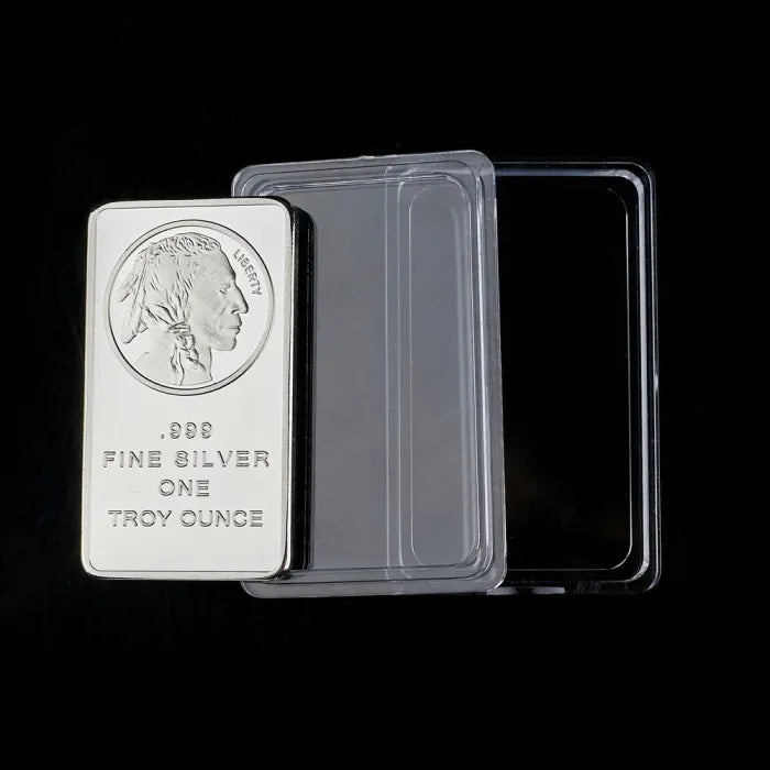 10 oz Silvertowne Mint Buffalo Silver Bar