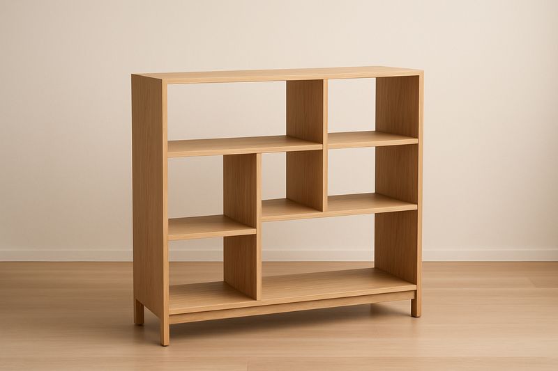 Étagère en bois 120x35x110 cm