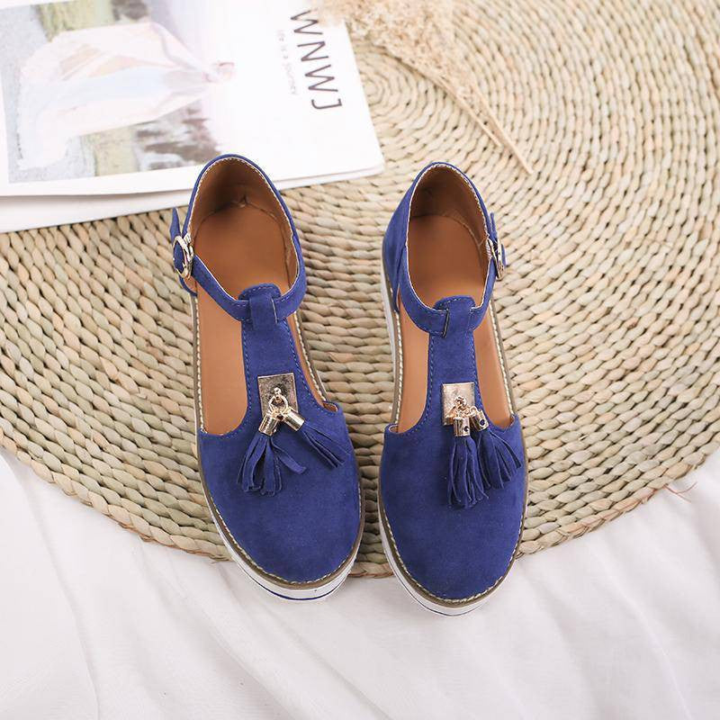 Women's Orthopedic Casual Platform Flat Comfort Shoes