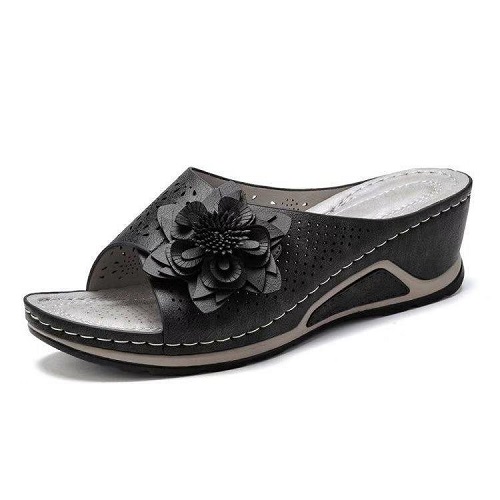 2024 Leather Soft Footbed Orthopedic Arch-Support Sandals