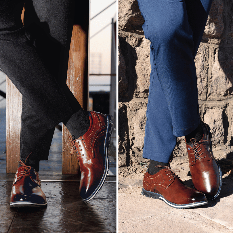 Stylish orthopedic formal shoes for men that can stand for long periods of time - tested and approved by professional cobblers