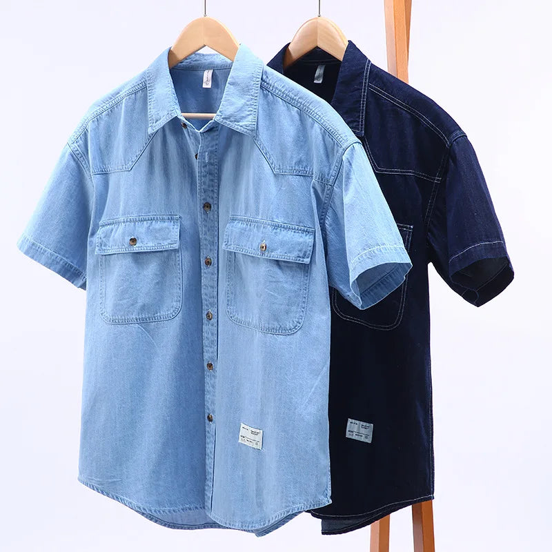Fabootd Men's Denim Shirt