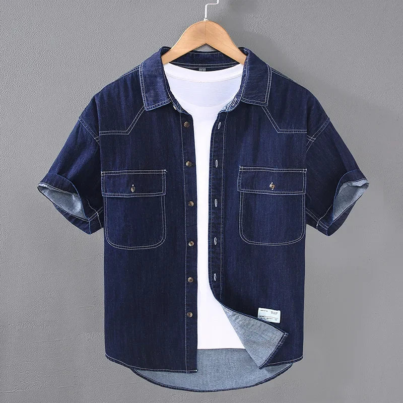 Fabootd Men's Denim Shirt