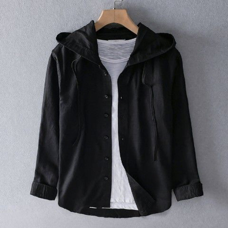 Sunset Palms Linen Shirt