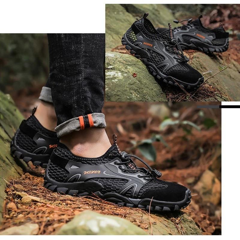 Mens Barefoot Shoes Water Sneakers Non Slip Hiking Climbing Aqua Shoes Beach Barefoot Upstream Shoes Seaside Shoes