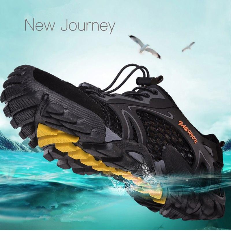 Mens Barefoot Shoes Water Sneakers Non Slip Hiking Climbing Aqua Shoes Beach Barefoot Upstream Shoes Seaside Shoes