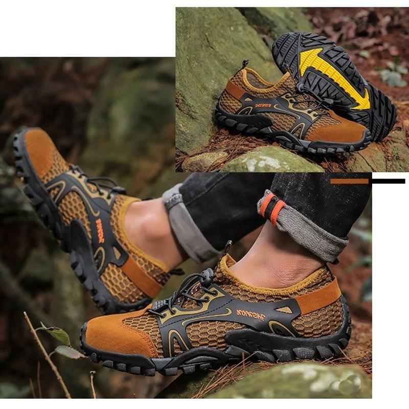 Mens Barefoot Shoes Water Sneakers Non Slip Hiking Climbing Aqua Shoes Beach Barefoot Upstream Shoes Seaside Shoes