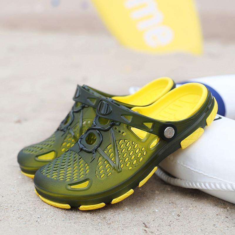 Men's Hollow Out Breathable Light Weight Beach Casual Sandals