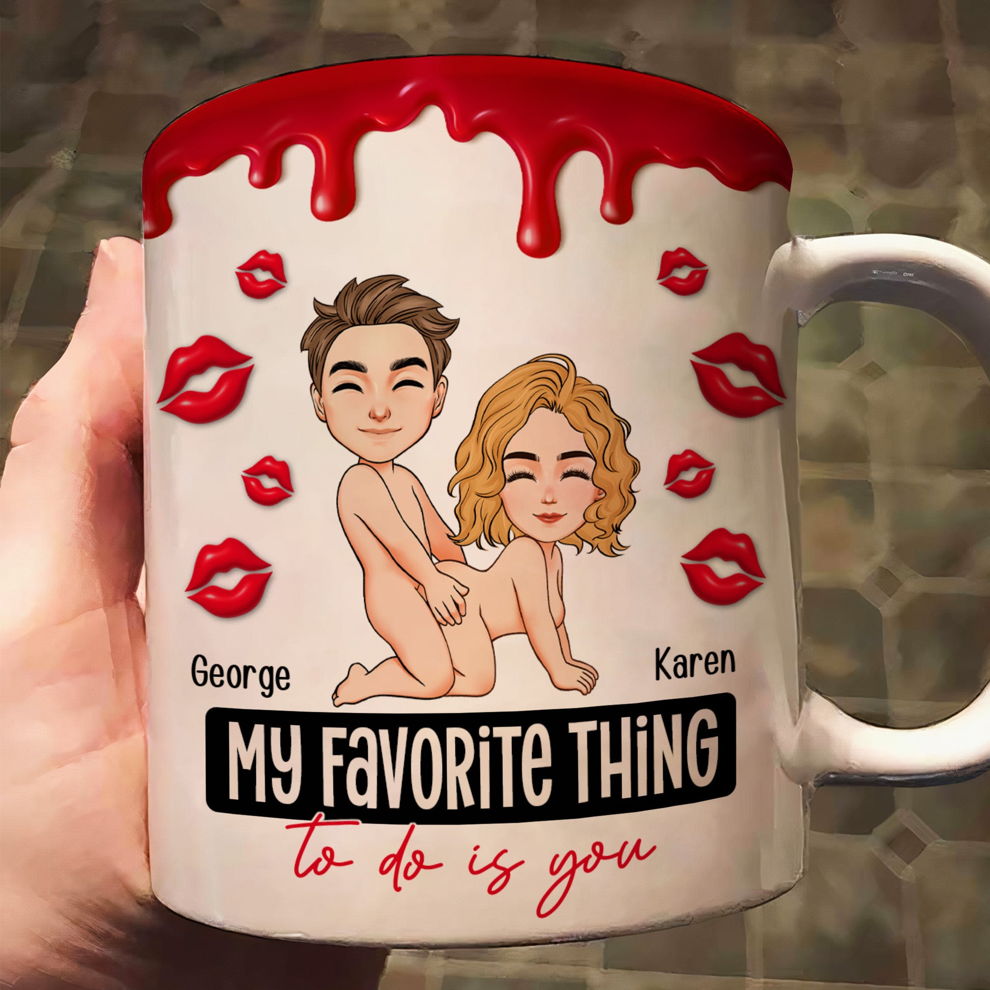 New Style Romantic Personalized Mug – My Favorite Thing To Do Is You