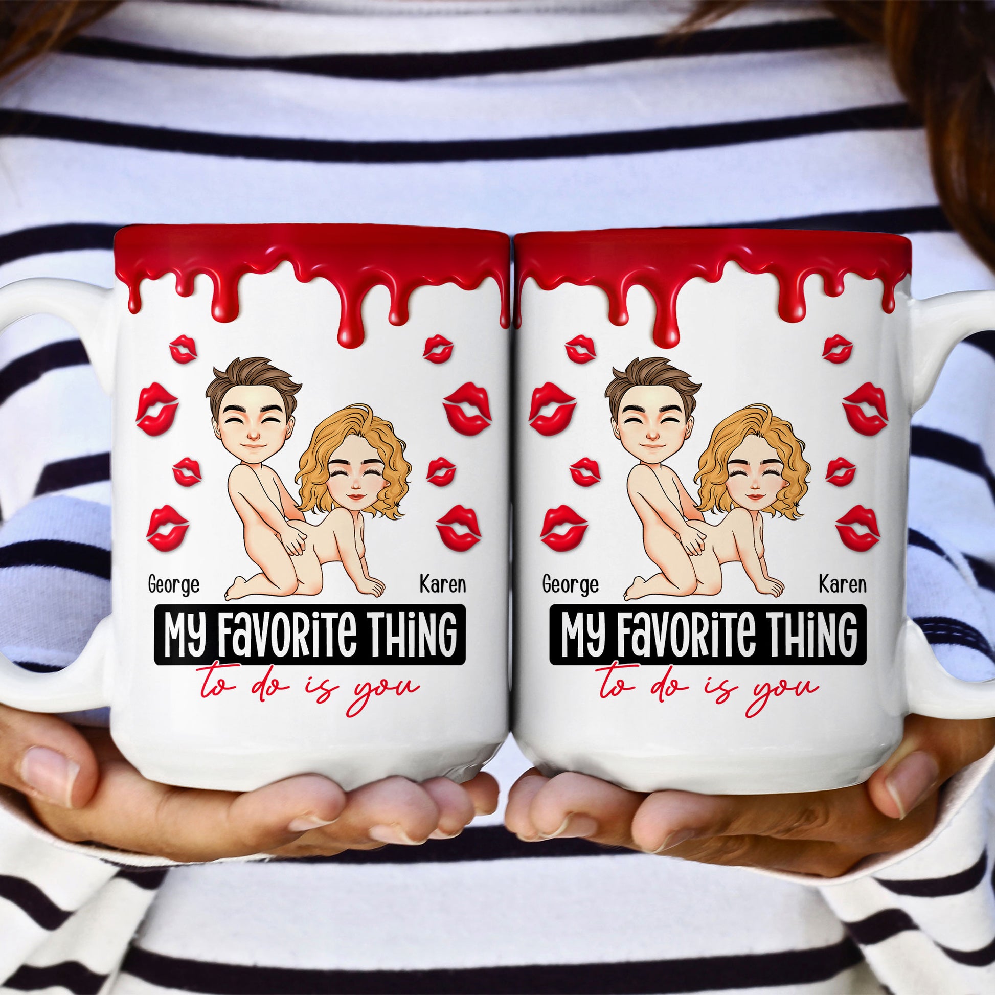 New Style Romantic Personalized Mug – My Favorite Thing To Do Is You