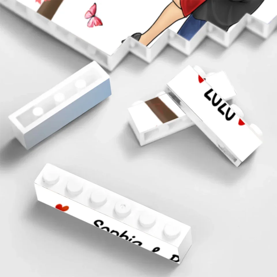 “Forever Together” Vertical Rectangle Shaped（Custom Couple Keepsake – A Meaningful Anniversary Gift for Husband & Wife）