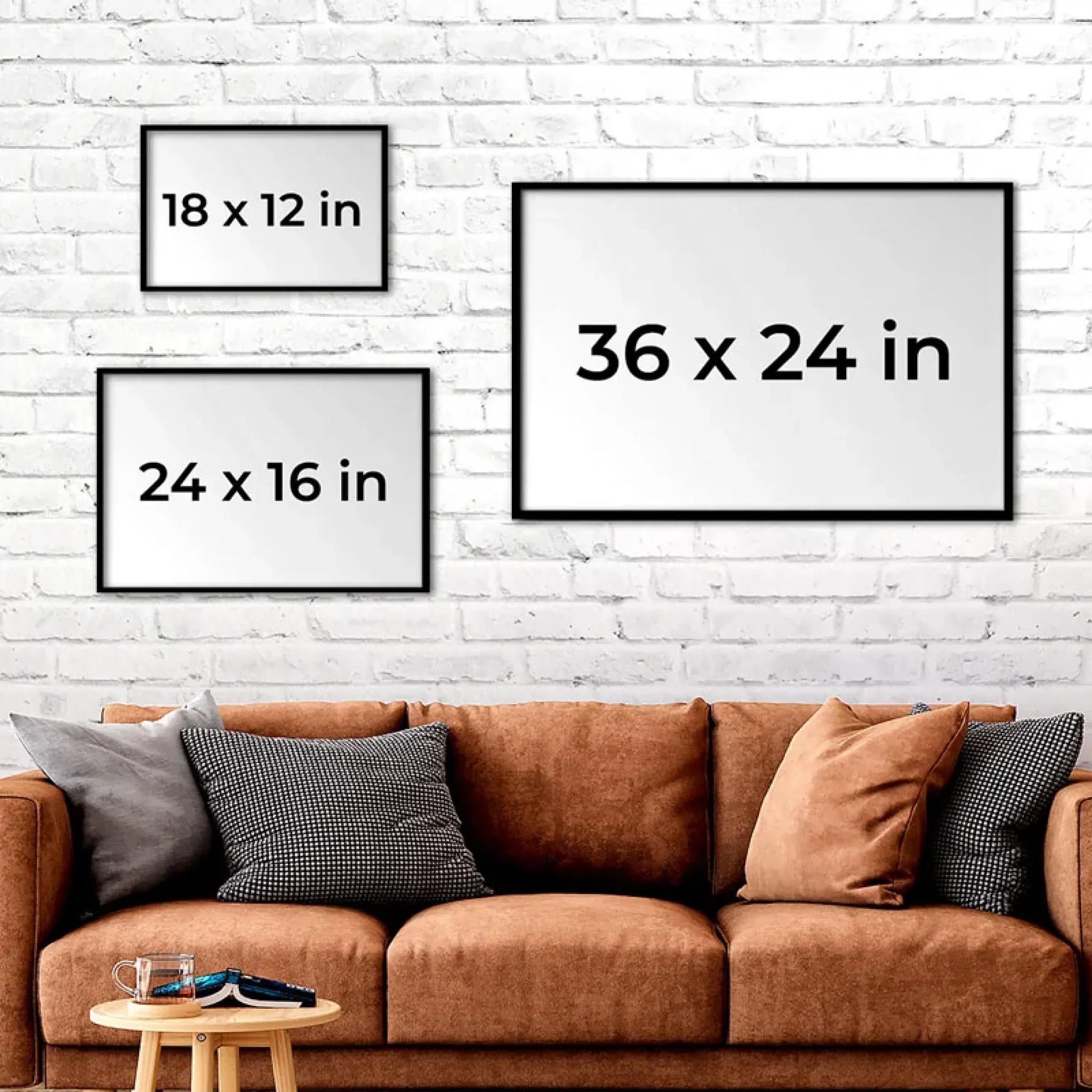 You Make Me Whole – Custom Photo Personalized Horizontal Poster, Romantic Gift for Husband & Wife, Anniversary Gift