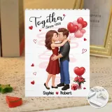 "Together We Build Forever" – Personalized Anniversary & Wedding Gift for Husband & Wife, Him & Her