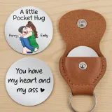 Personalized Pocket Hug – Custom Anniversary & Wedding Gift for Husband & Wife
