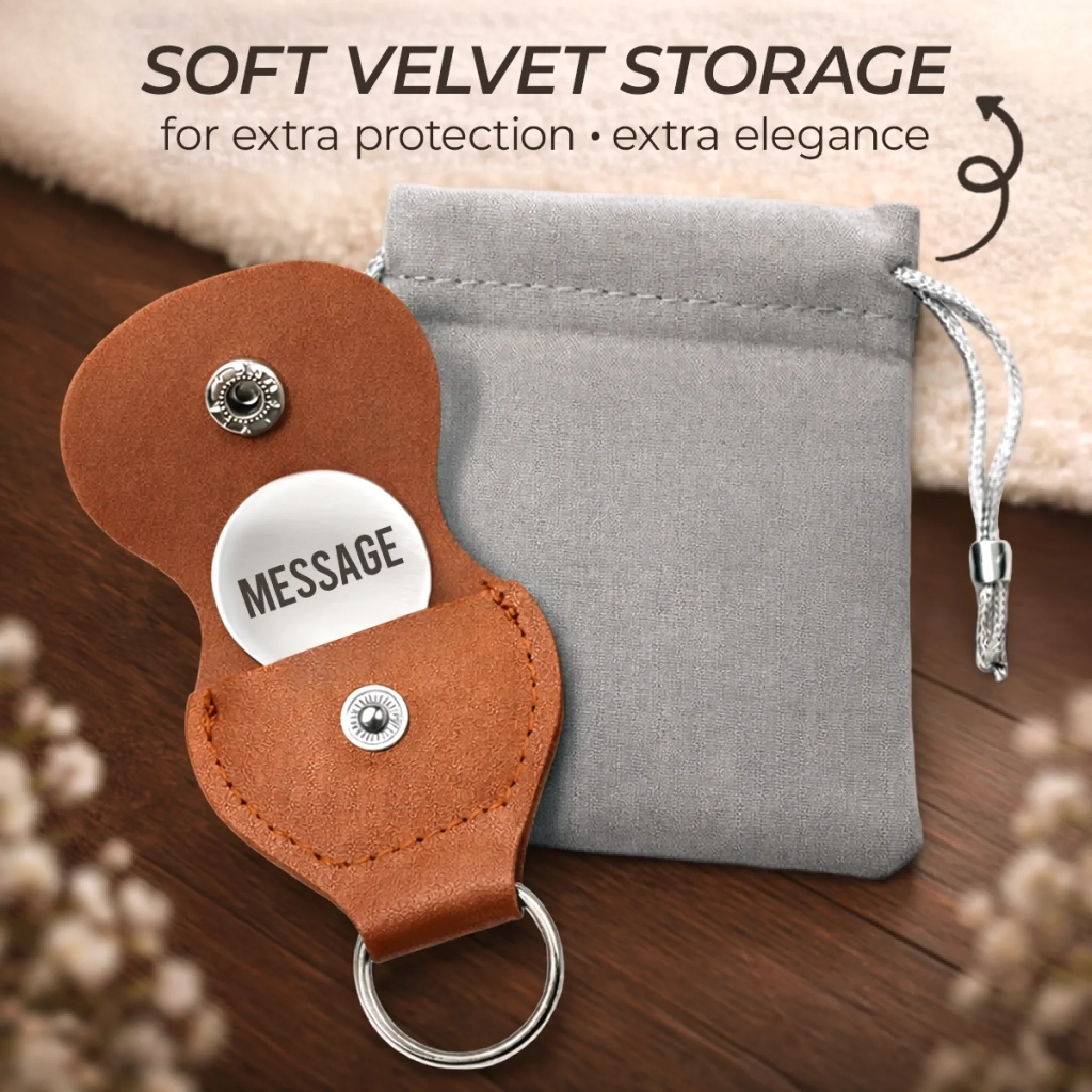 Personalized Pocket Hug – Custom Anniversary & Wedding Gift for Husband & Wife