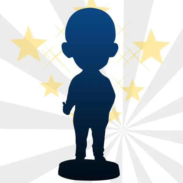 Fully Customizable 1 Kid Custom Bobblehead With Engraved Text