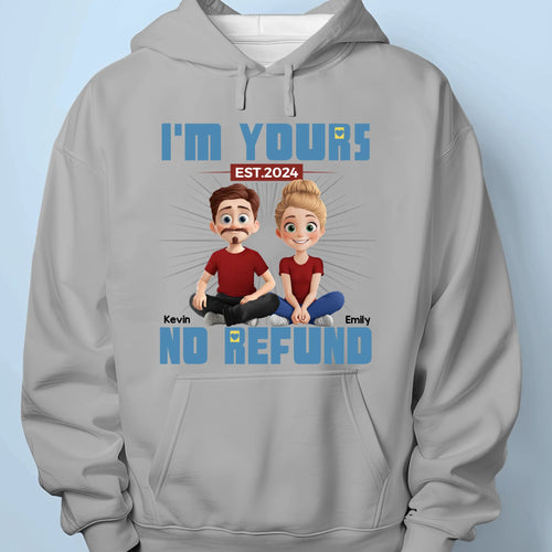 Custom Couple Apparel – Personalized Unisex T-Shirt or Hoodie, “Happily Ever After” Design, Anniversary Gift for Couples