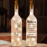Mom, Mama’s Loving Hands – Custom Engraved Bottle Lamp