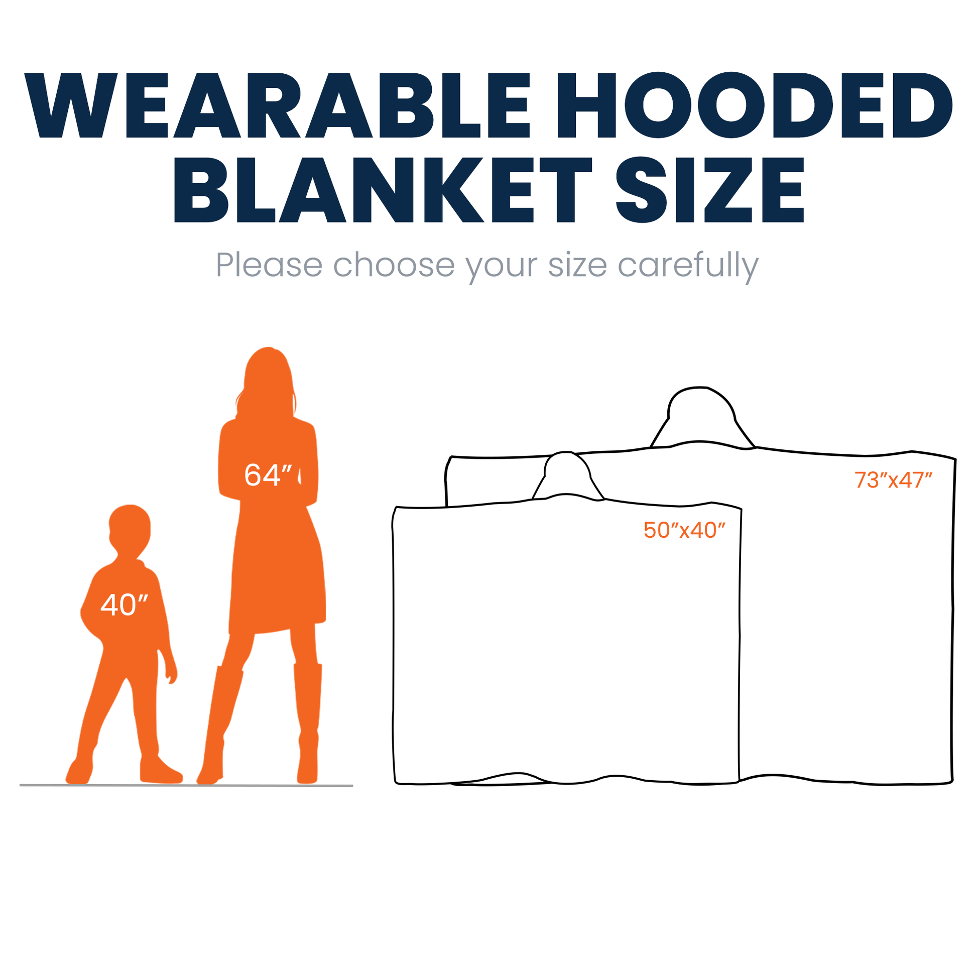 Dear Mom, Think of This as a Big Hug – Personalized Wearable Blanket Hoodie